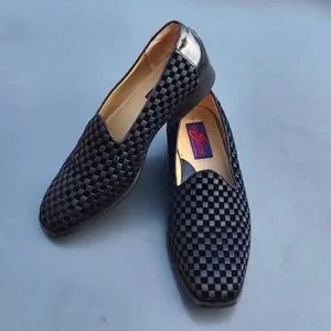 GIORGIO BRUTINI MENS BLACK WEAVE FABRIC FORMAL DRESS SHOE Amazon.com | Giorgio Brutini Men main image 3
